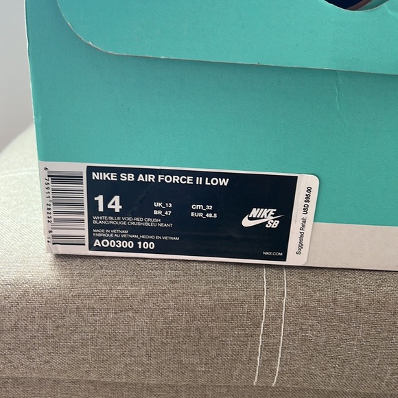 Nike SB Air Force II Low ‘76ers’ - Picture 5 of 6